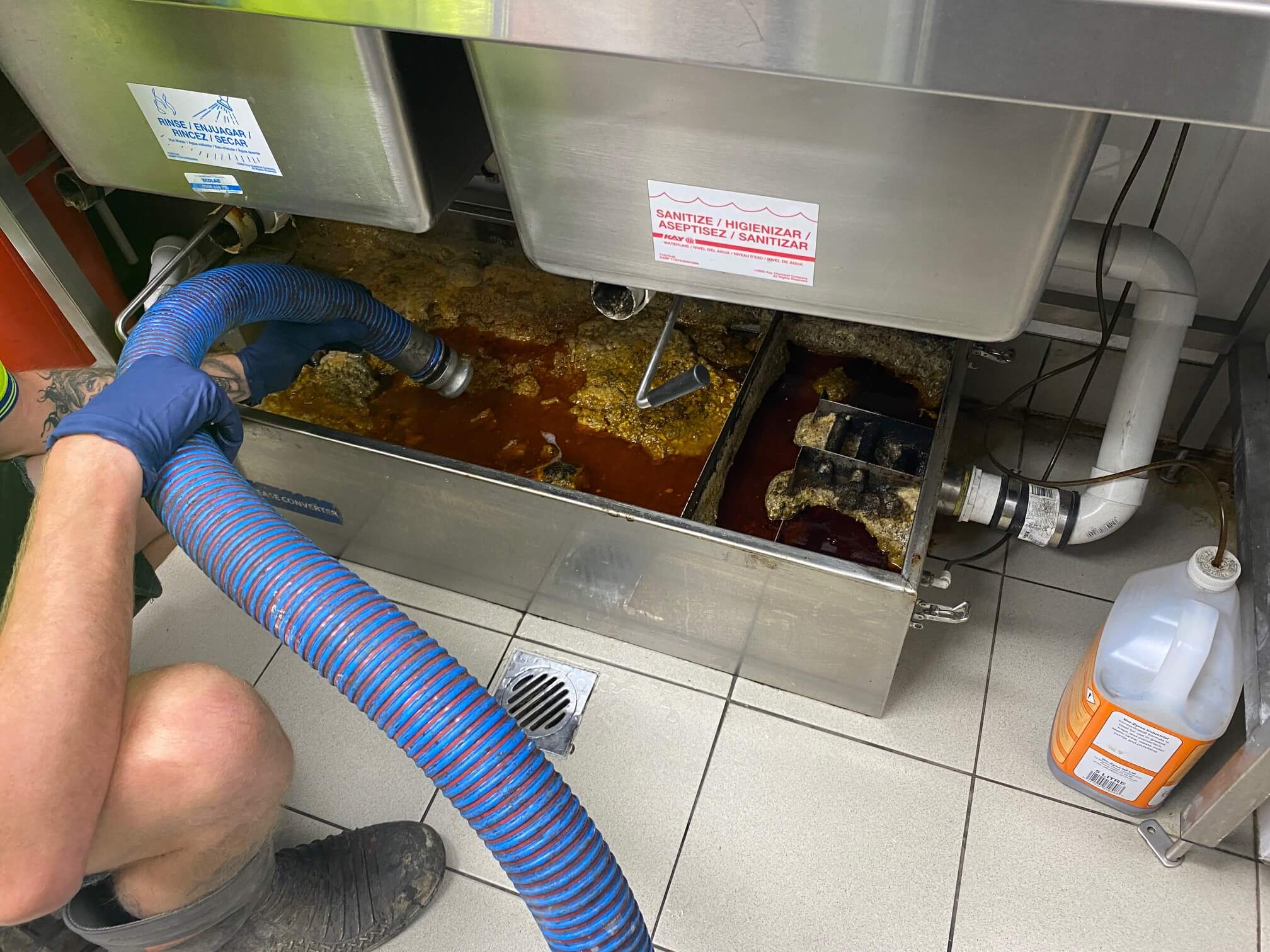 Grease Trap Cleaning in Rome